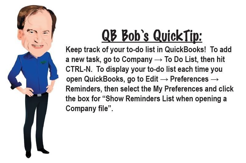 QuickBooks Tip